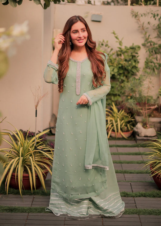 Ocean Pearl - 3pc Chiffon